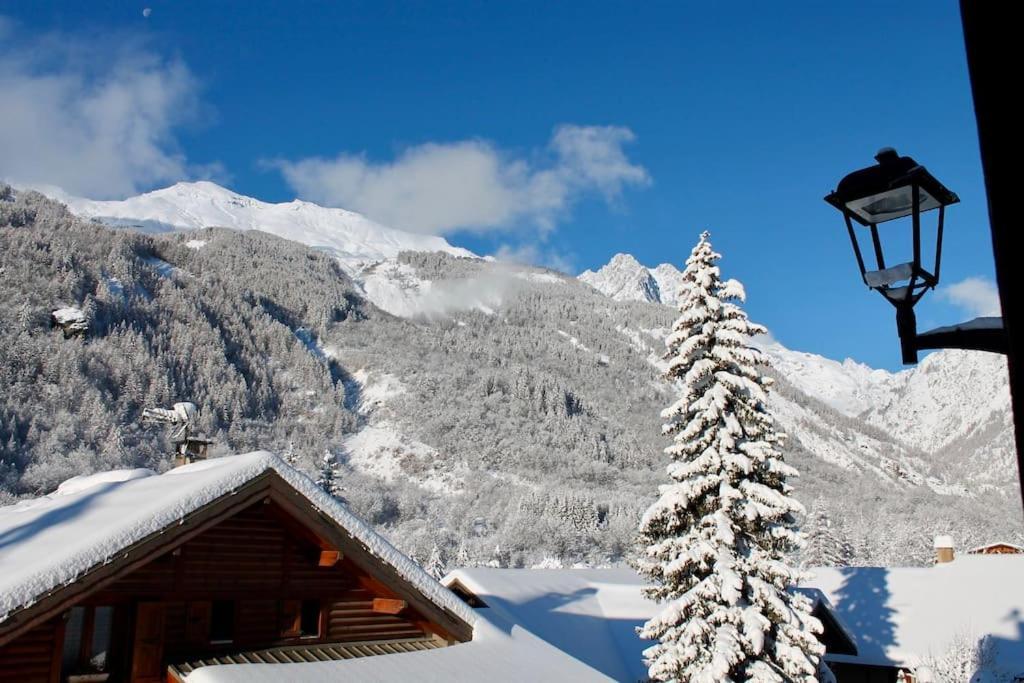 Bel Appartement - Parc National Des Ecrins Pelvoux Luaran gambar