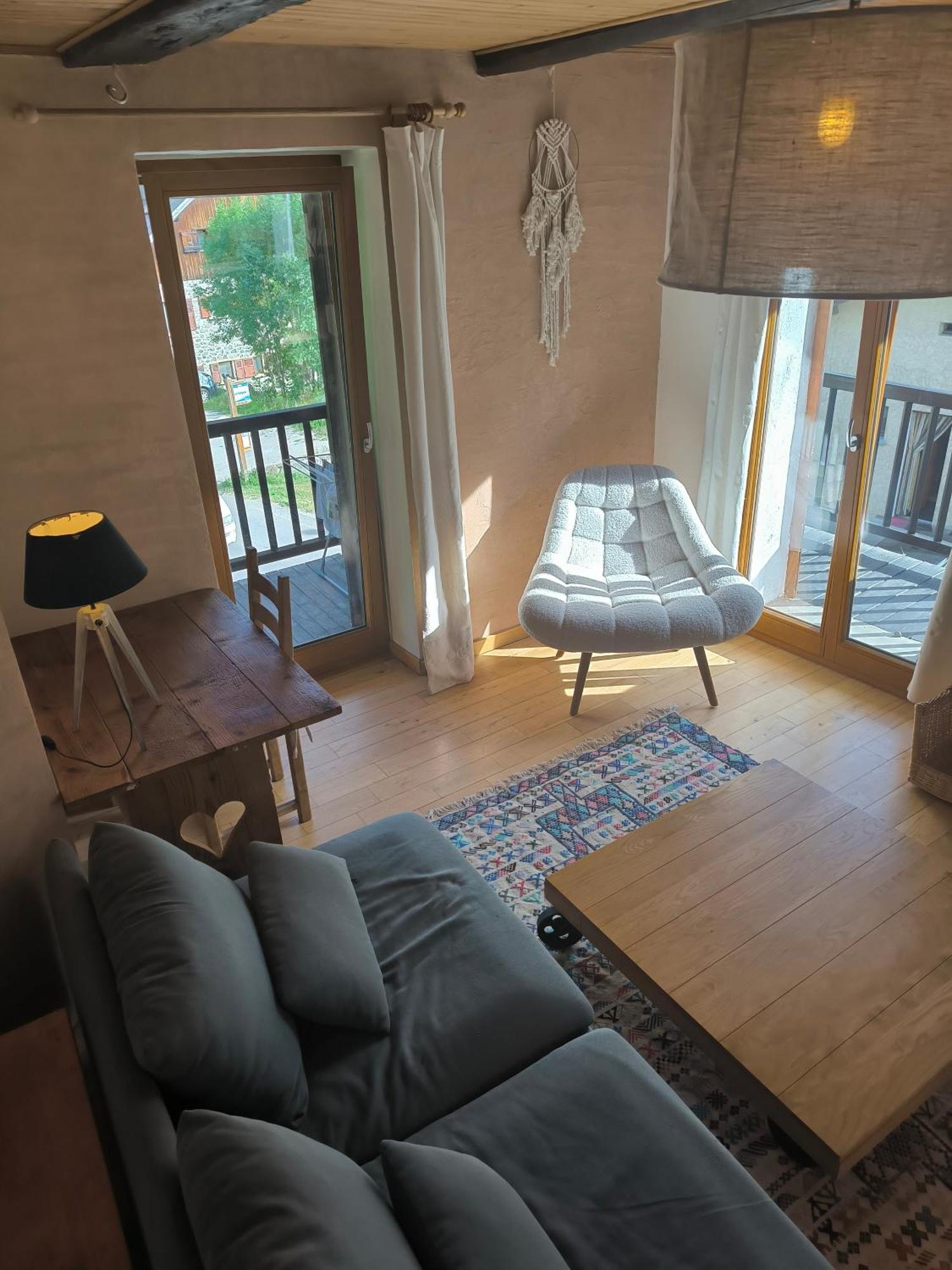 Bel Appartement - Parc National Des Ecrins Pelvoux Luaran gambar